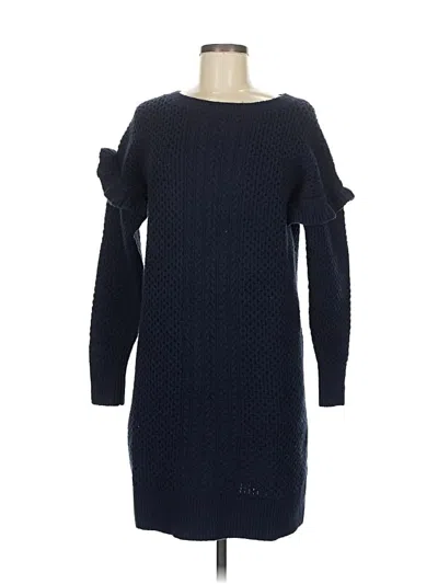 Pre-owned Jcrew Casual Dress In Blue