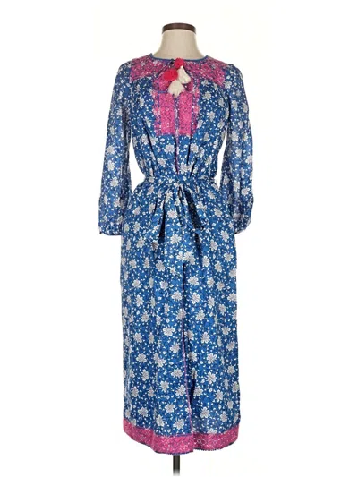 Pre-owned Jcrew Casual Dress In Blue