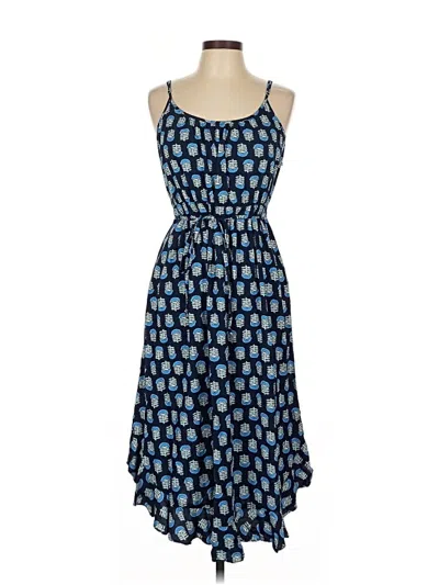 Pre-owned Jcrew Casual Dress In Blue