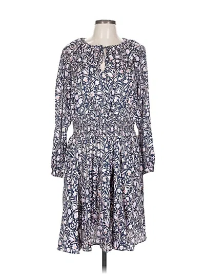 Pre-owned Jcrew Casual Dress In Blue