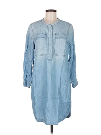Pre-owned Jcrew Casual Dress In Blue