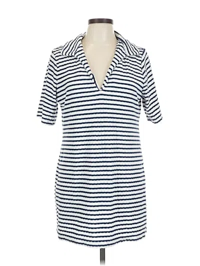Pre-owned Jcrew Casual Dress In Blue