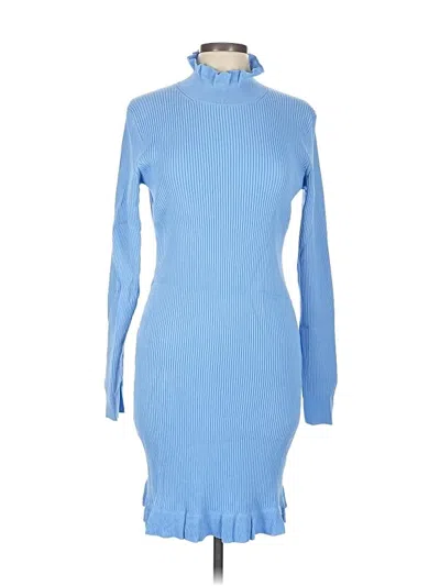 Pre-owned Jcrew Casual Dress In Blue