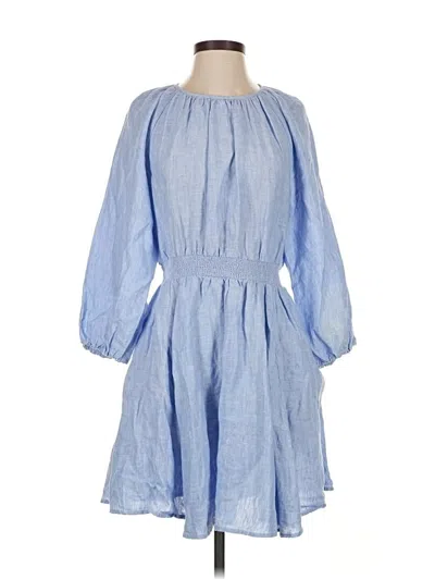 Pre-owned Jcrew Casual Dress In Blue