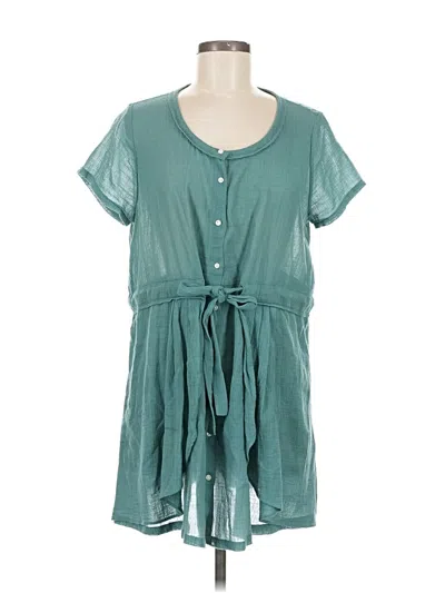 Pre-owned Jcrew Casual Dress In Blue