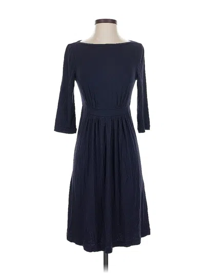 Pre-owned Jcrew Casual Dress In Blue