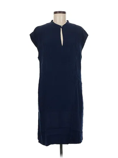 Pre-owned Jcrew Casual Dress In Blue