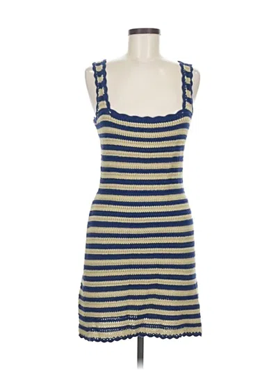 Pre-owned Jcrew Casual Dress In Blue