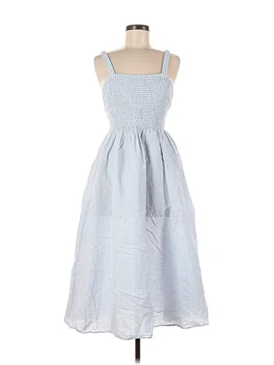 Pre-owned Jcrew Casual Dress In Blue