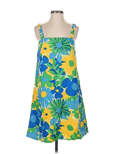 Pre-owned Jcrew Casual Dress In Blue