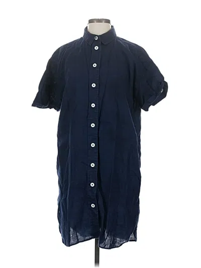 Pre-owned Jcrew Casual Dress In Blue