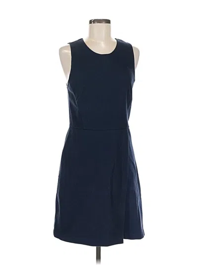 Pre-owned Jcrew Casual Dress In Blue