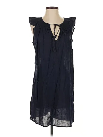 Pre-owned Jcrew Casual Dress In Blue