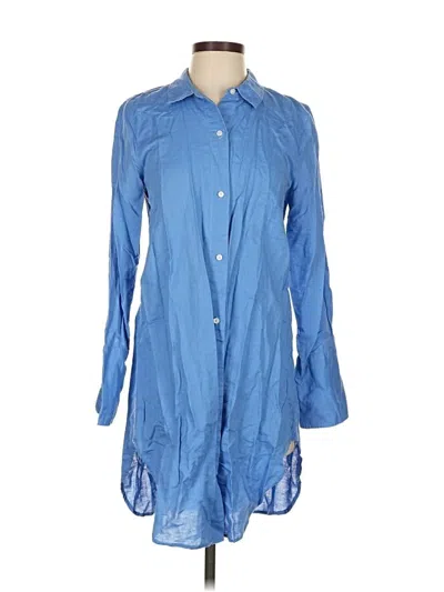 Pre-owned Jcrew Casual Dress In Blue