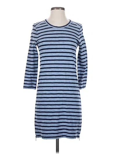 Pre-owned Jcrew Casual Dress In Blue