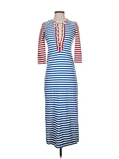 Pre-owned Jcrew Casual Dress In Blue