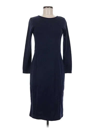 Pre-owned Jcrew Casual Dress In Blue