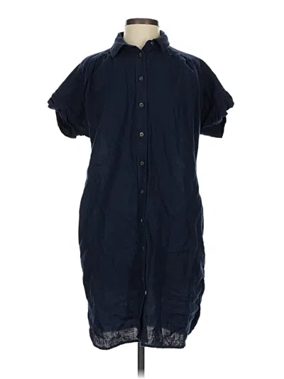 Pre-owned Jcrew Casual Dress In Blue