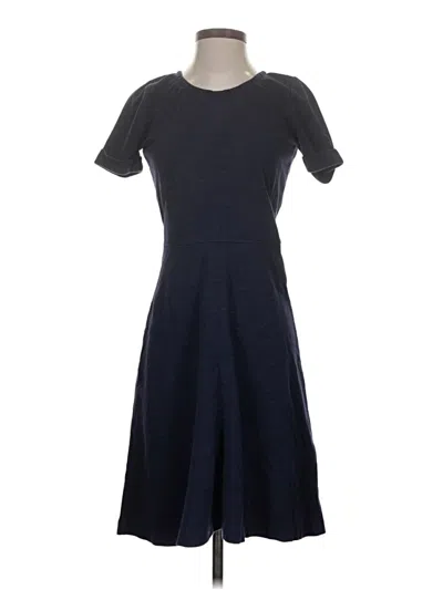 Pre-owned Jcrew Casual Dress In Blue