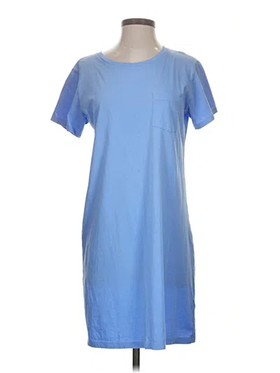 Pre-owned Jcrew Casual Dress In Blue