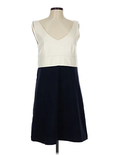 Pre-owned Jcrew Casual Dress In Blue