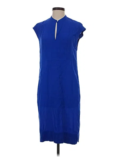 Pre-owned Jcrew Casual Dress In Blue