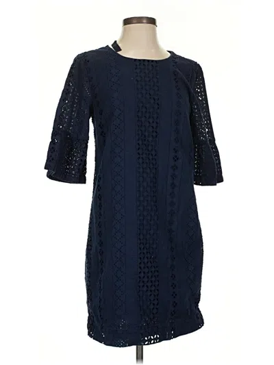 Pre-owned Jcrew Casual Dress In Blue