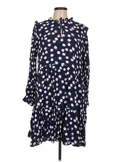 Pre-owned Jcrew Casual Dress In Blue