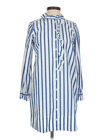 Pre-owned Jcrew Casual Dress In Blue