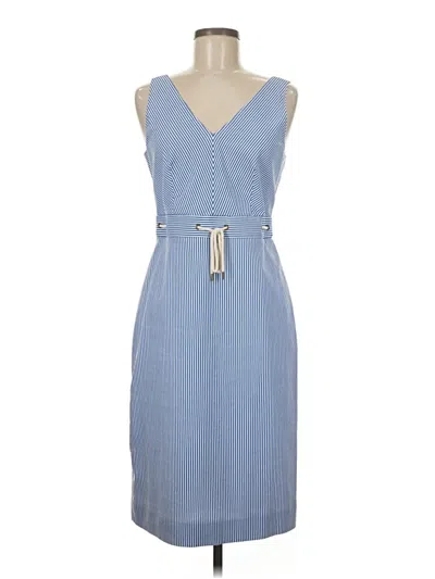 Pre-owned Jcrew Casual Dress In Blue