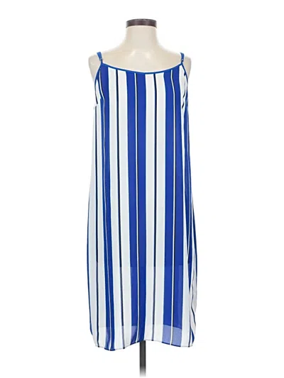 Pre-owned Jcrew Casual Dress In Blue