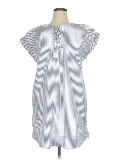 Pre-owned Jcrew Casual Dress In Blue