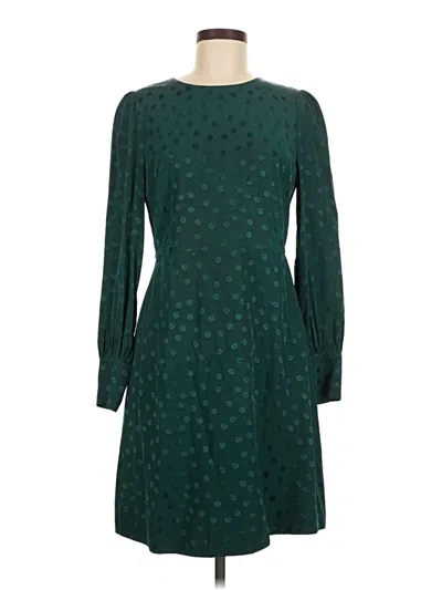 Pre-owned Jcrew Casual Dress In Blue
