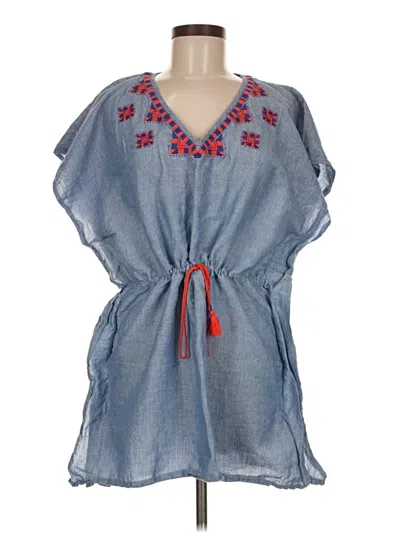 Pre-owned Jcrew Casual Dress In Blue