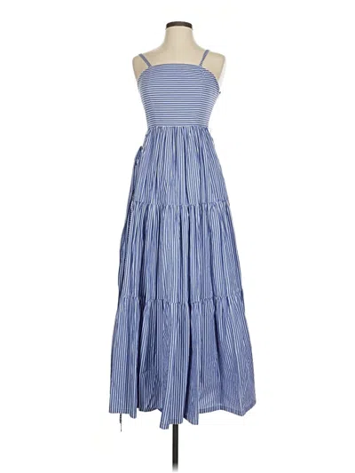 Pre-owned Jcrew Casual Dress In Blue