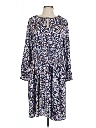 Pre-owned Jcrew Casual Dress In Blue