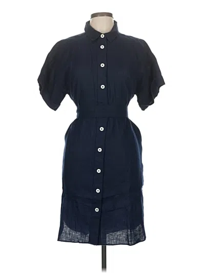 Pre-owned Jcrew Casual Dress In Blue
