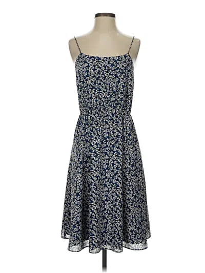 Pre-owned Jcrew Casual Dress In Blue