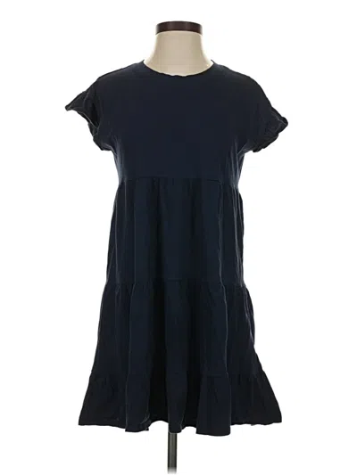 Pre-owned Jcrew Casual Dress In Blue