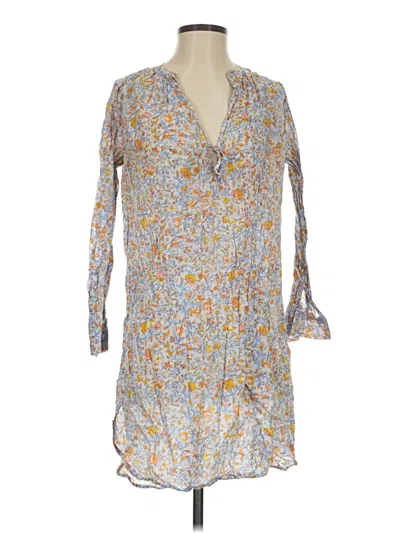 Pre-owned Jcrew Casual Dress In Blue
