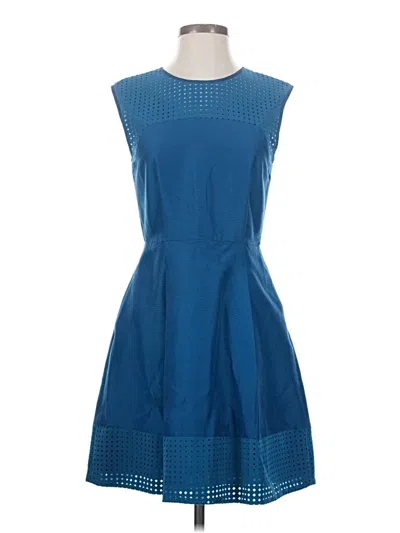 Pre-owned Jcrew Casual Dress In Blue