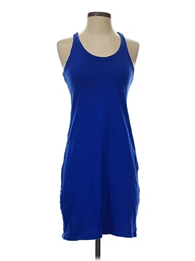 Pre-owned Jcrew Casual Dress In Blue