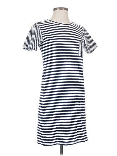 Pre-owned Jcrew Casual Dress In Blue
