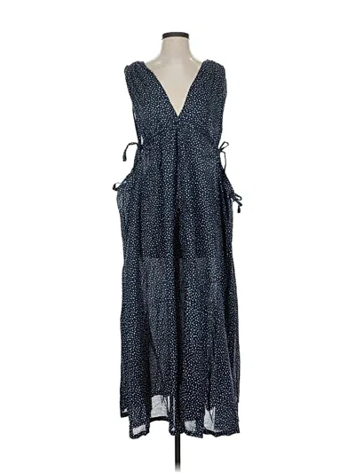 Pre-owned Jcrew Casual Dress In Blue