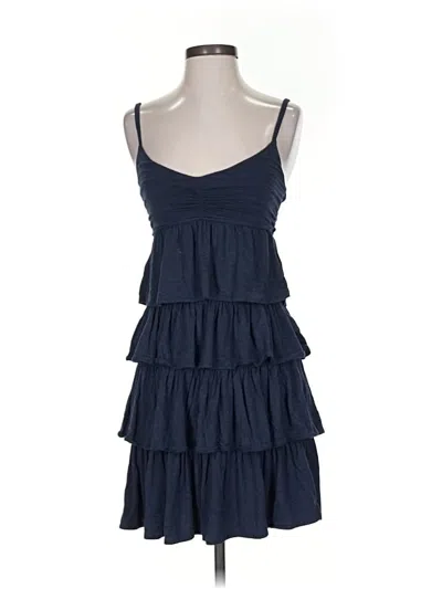 Pre-owned Jcrew Casual Dress In Blue