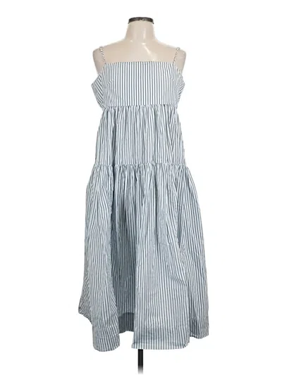 Pre-owned Jcrew Casual Dress In Blue