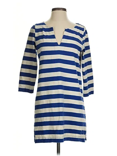Pre-owned Jcrew Casual Dress In Blue