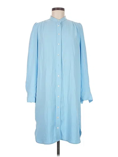 Pre-owned Jcrew Casual Dress In Blue