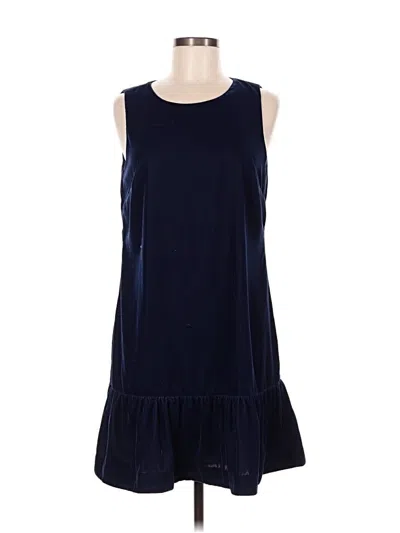 Pre-owned Jcrew Casual Dress In Blue