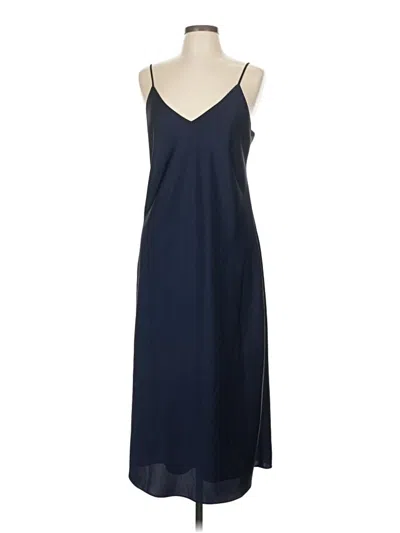 Pre-owned Jcrew Casual Dress In Blue